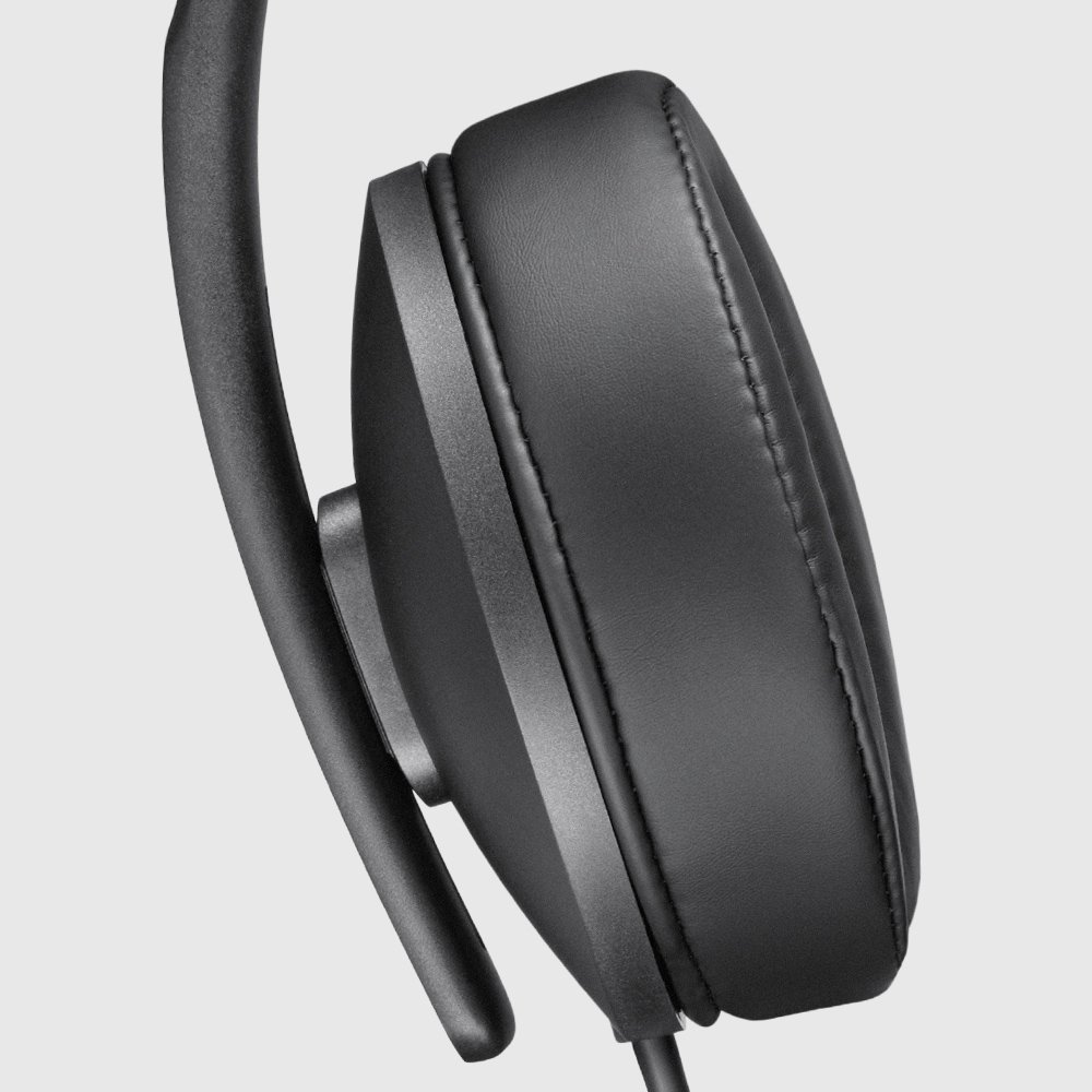 Sennheiser HD 4.20s Wired Headset without Mic  (Black, On the Ear)